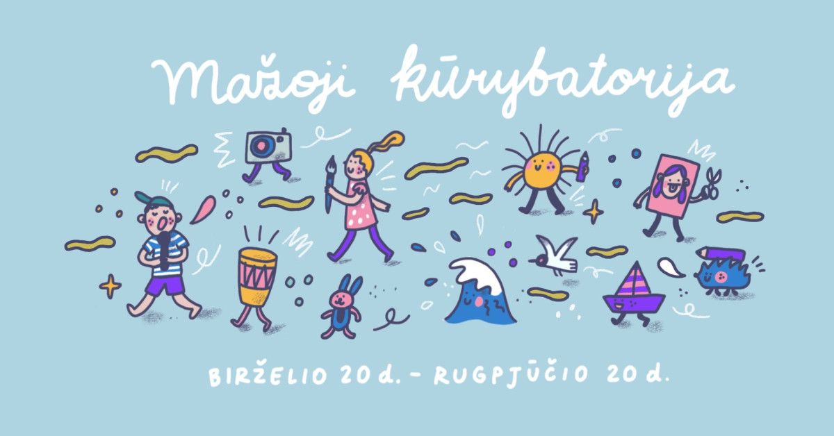 Jono Šliūpo muziejus šeimas kviečia į vasaros kūrybinių dirbtuvių ciklą „Mažoji kūrybatorija“