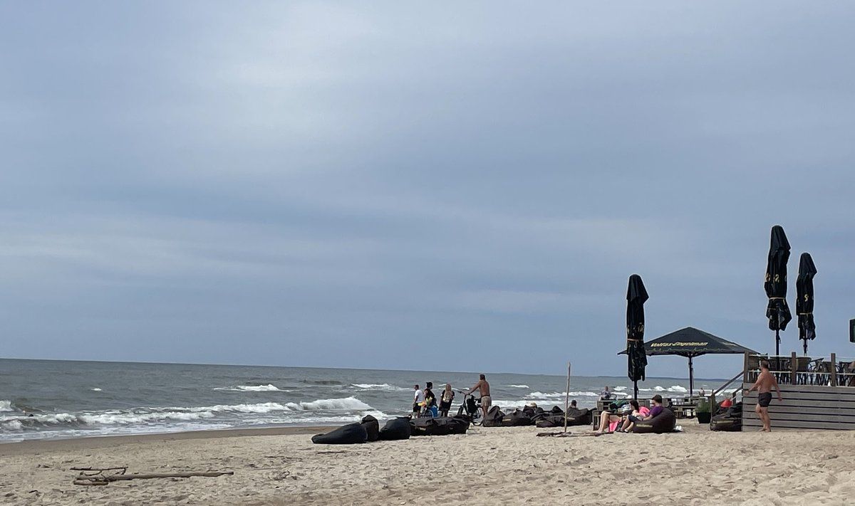 Oras Palangoje. FOTO: DEIMANTĖ MARČIULAITYTĖ