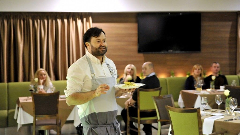 Restorane „Gradiali“ degustacinė vakarienė - su aukso dulkėmis ir sniego purslais