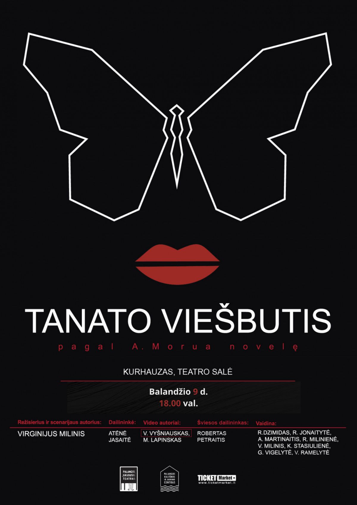 Palangos „Grubiojo“ teatro spektaklis „Tanato viešbutis“