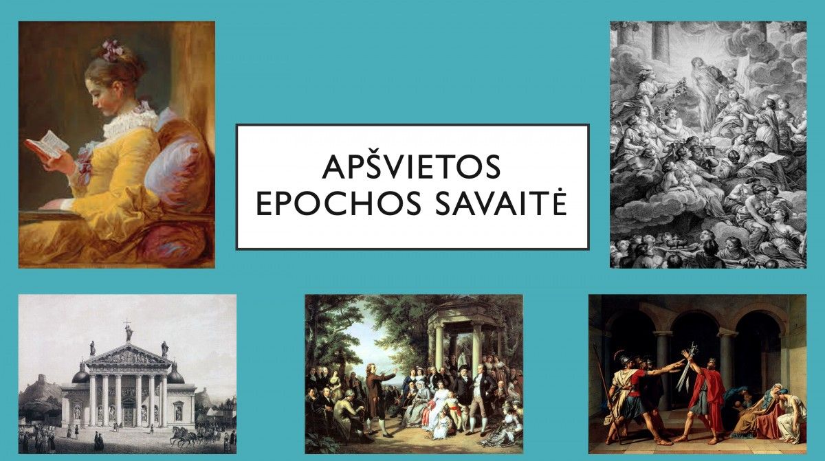 Apšvietos epochos savaitė Palangos senojoje gimnazijoje