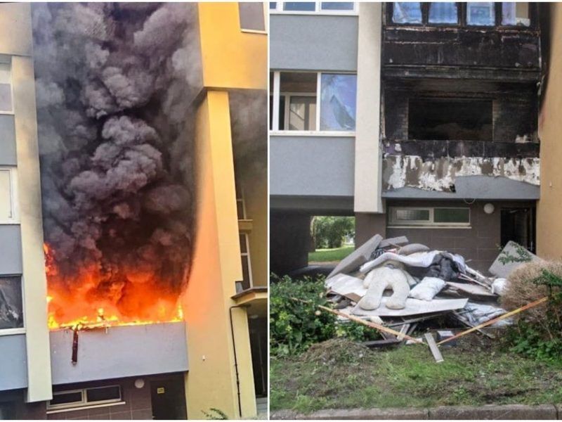 Nelaimė Palangoje: sprogusio buto remonto darbus įmonės atliks labdaringai
