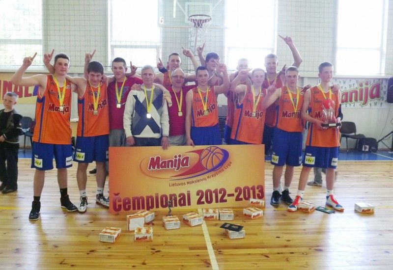 Palangos sporto centro jauniai krepšininkai – Lietuvos čempionai