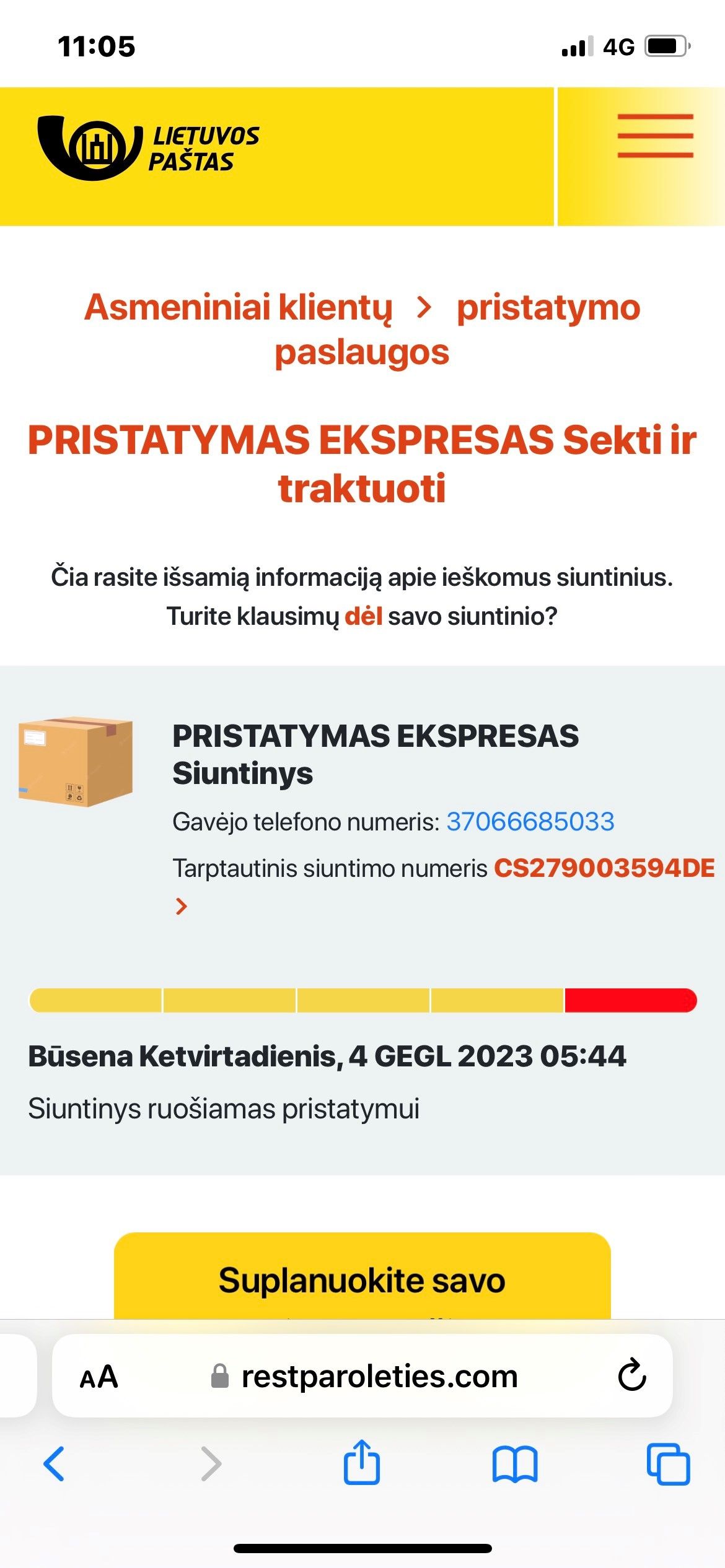 Lietuvos paštas perspėja apie sukčių pinkles: jauku tampa bendrovės vardas