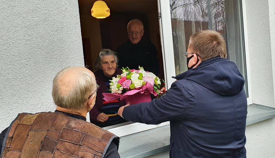 Palangiškei Kazimierai Grigienei sukako 100 metų