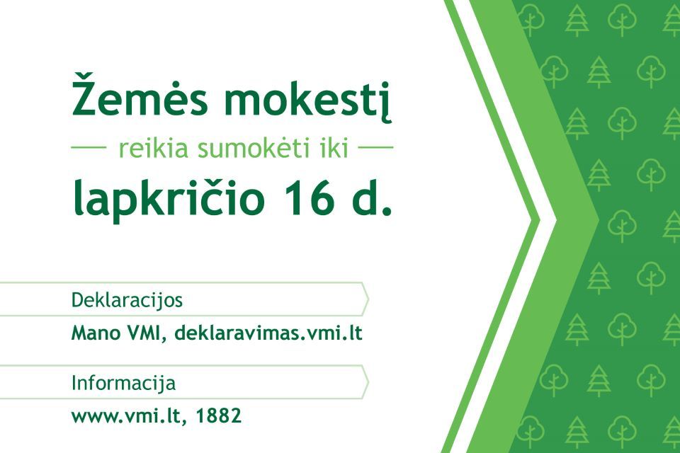 VMI jau parengė žemės mokesčio deklaracijas palangiškiams