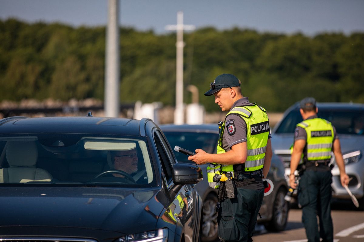 Klaipėdos apskrities kelių policijos pareigūnai per vykdytas priemones nustatė 25 neblaivius vairuotojus