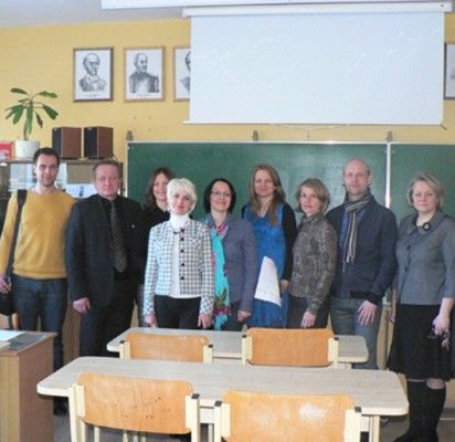 „Ugdymo karjerai ir stebėsenos modelių sukūrimas ir plėtra bendrajame lavinime bei profesiniame mokyme“ konsultantai „Baltijos“ pagrindinėje mokykloje.
