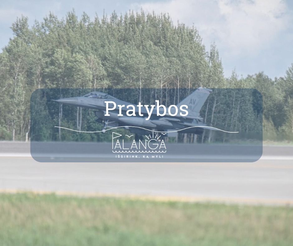 Informacija apie karines pratybas Baltijos jūroje ir Kuršių mariose