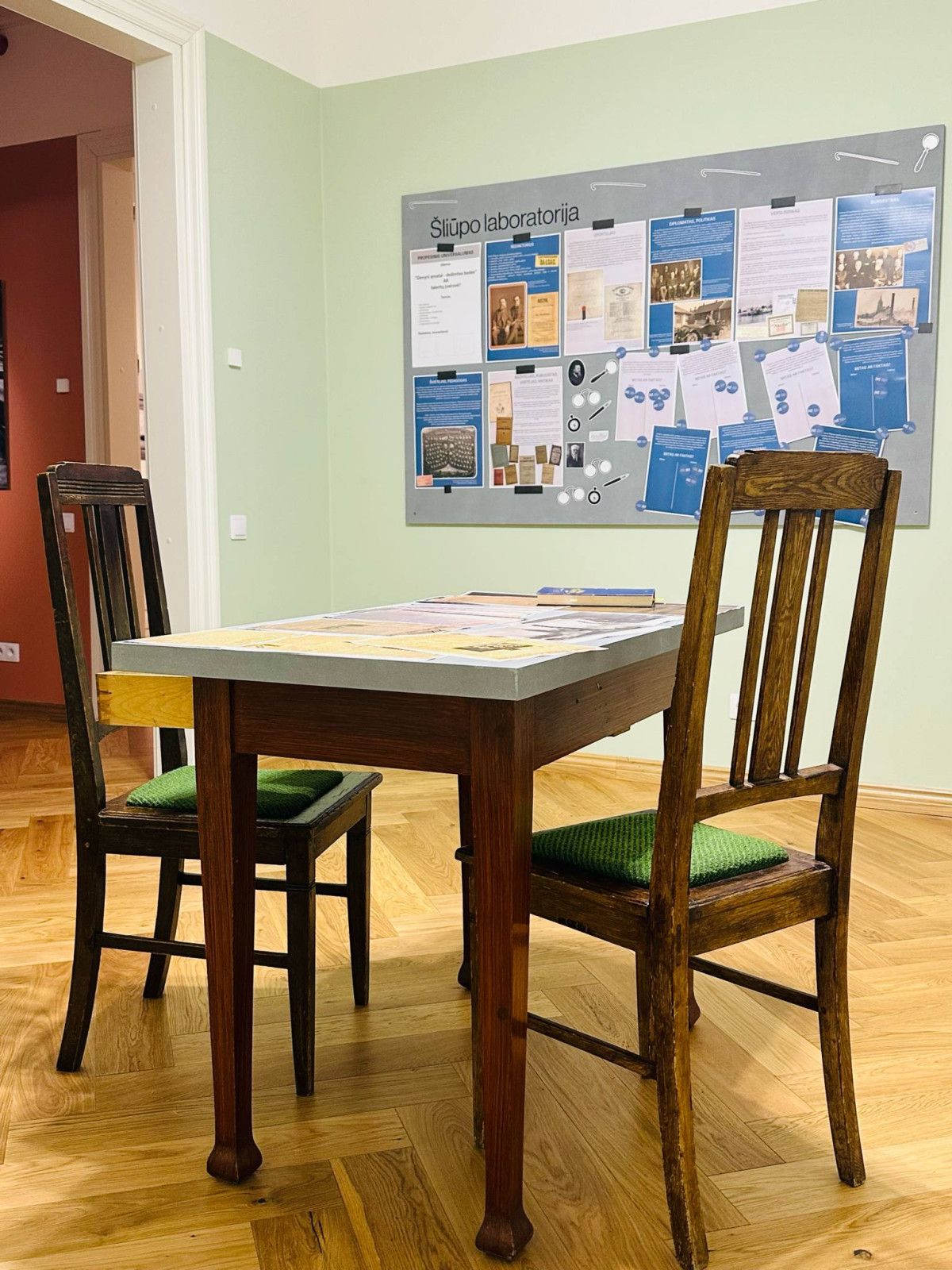 Šliūpo laboratorija. Fotografas Mindaugas Surblys