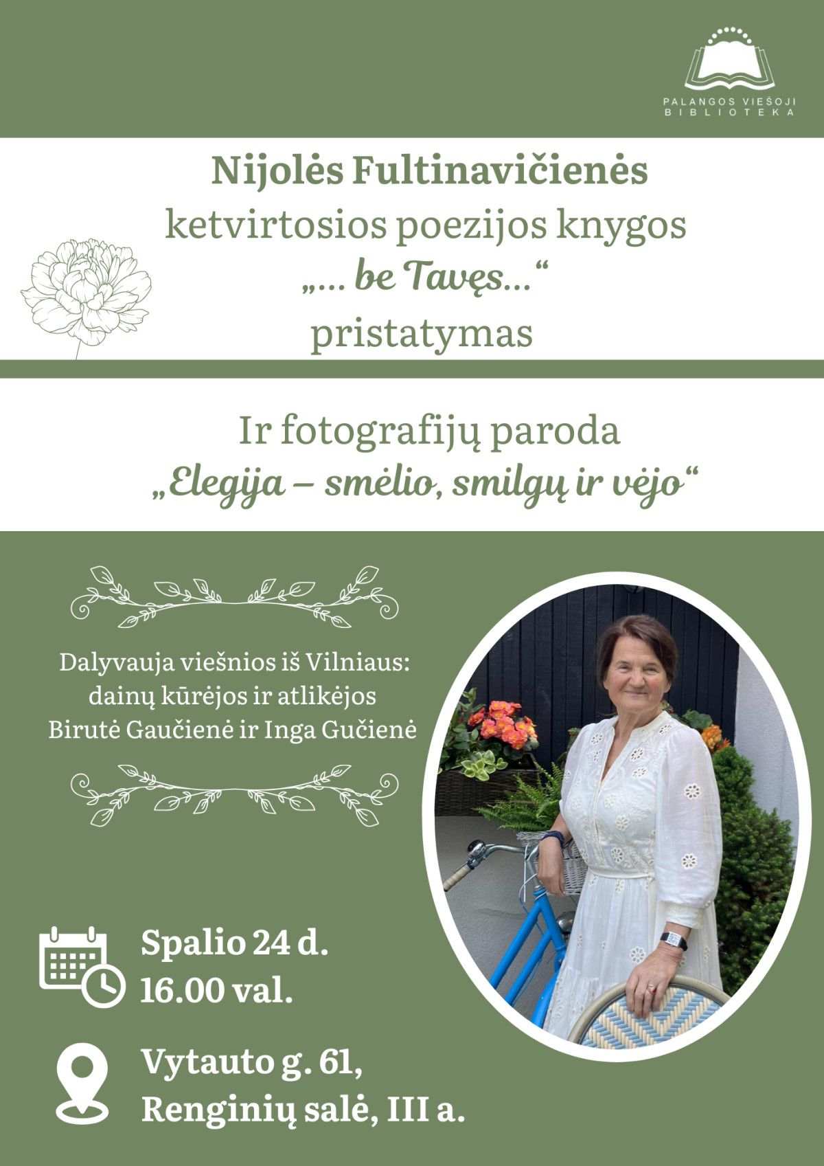 Nijolės Fultinavičienės kūrybos popietė