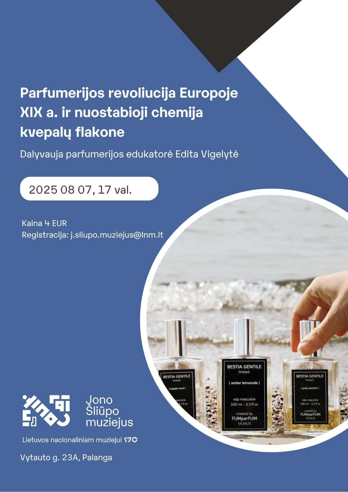 Parfumerijos revoliucija Europoje XIX a. ir  nuostabioji chemija kvepalų flakone