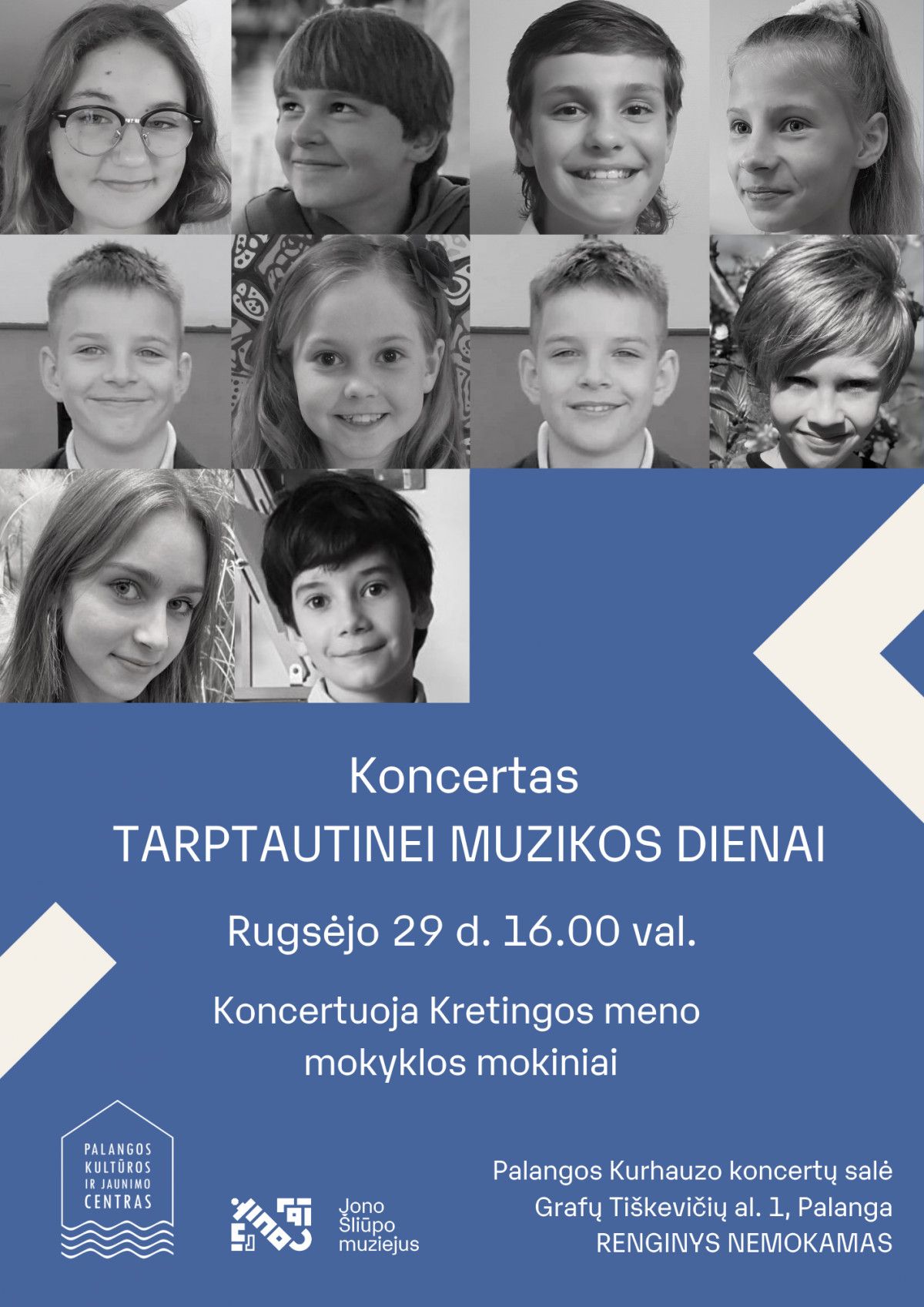 Tarptautinei muzikos dienai paminėti - nemokamas jaunųjų talentų koncertas Palangos kurhauzo salėje