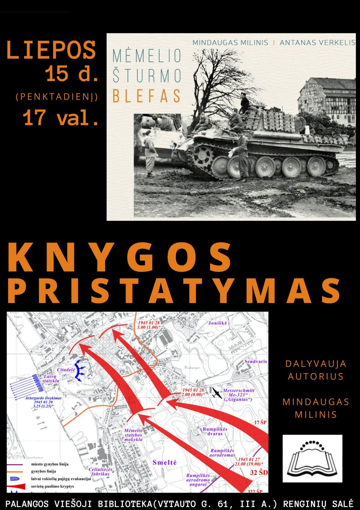 Knygos „Mėmelio šturmo blefas“ pristatymas