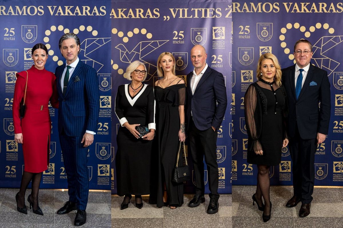 Palangoje vykusiame labdaros renginyje – pajūrio elito atstovai