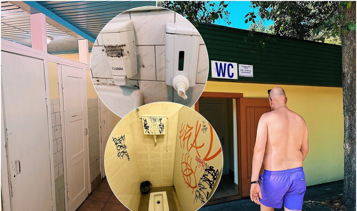 Išbandė Palangos viešuosius tualetus. FOTO: ORIJUS GASANOVAS
