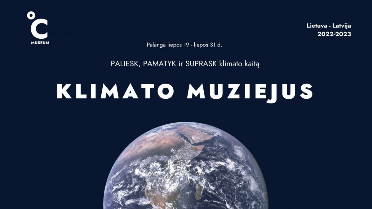 Klimato muziejus atvyksta į Palangą