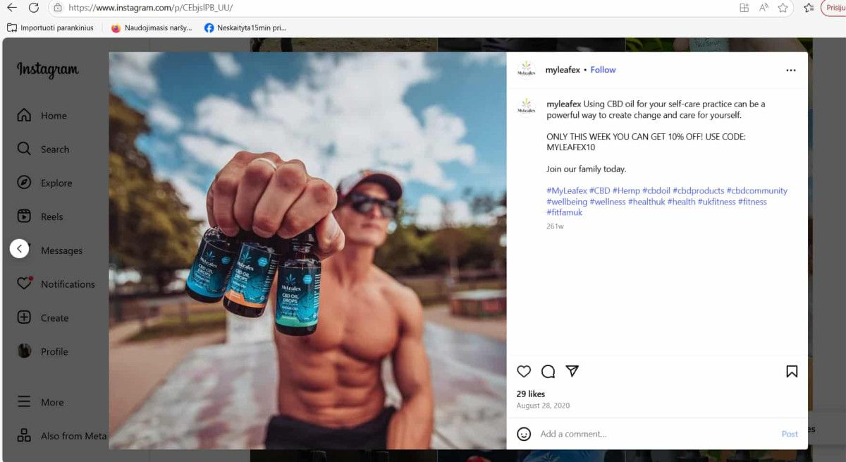 Matas Gailevičius. Nuotrauka iš M. Gailevičiaus asmeninės paskyros "Instagram"