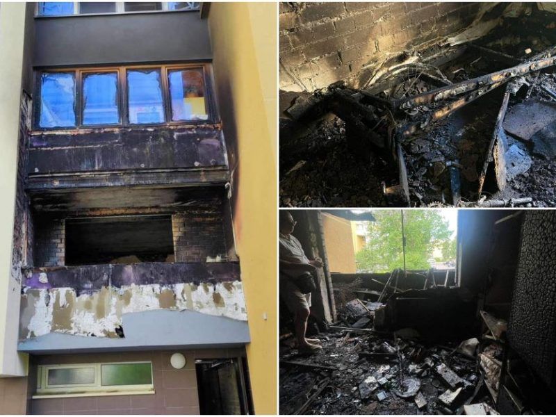 Palangoje sudegusio buto šeimininkė: „Nebūčiau pagalvojusi, kiek yra neabejingų žmonių“