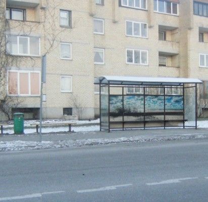 Šventoji sulaukė stotelių ir stogo