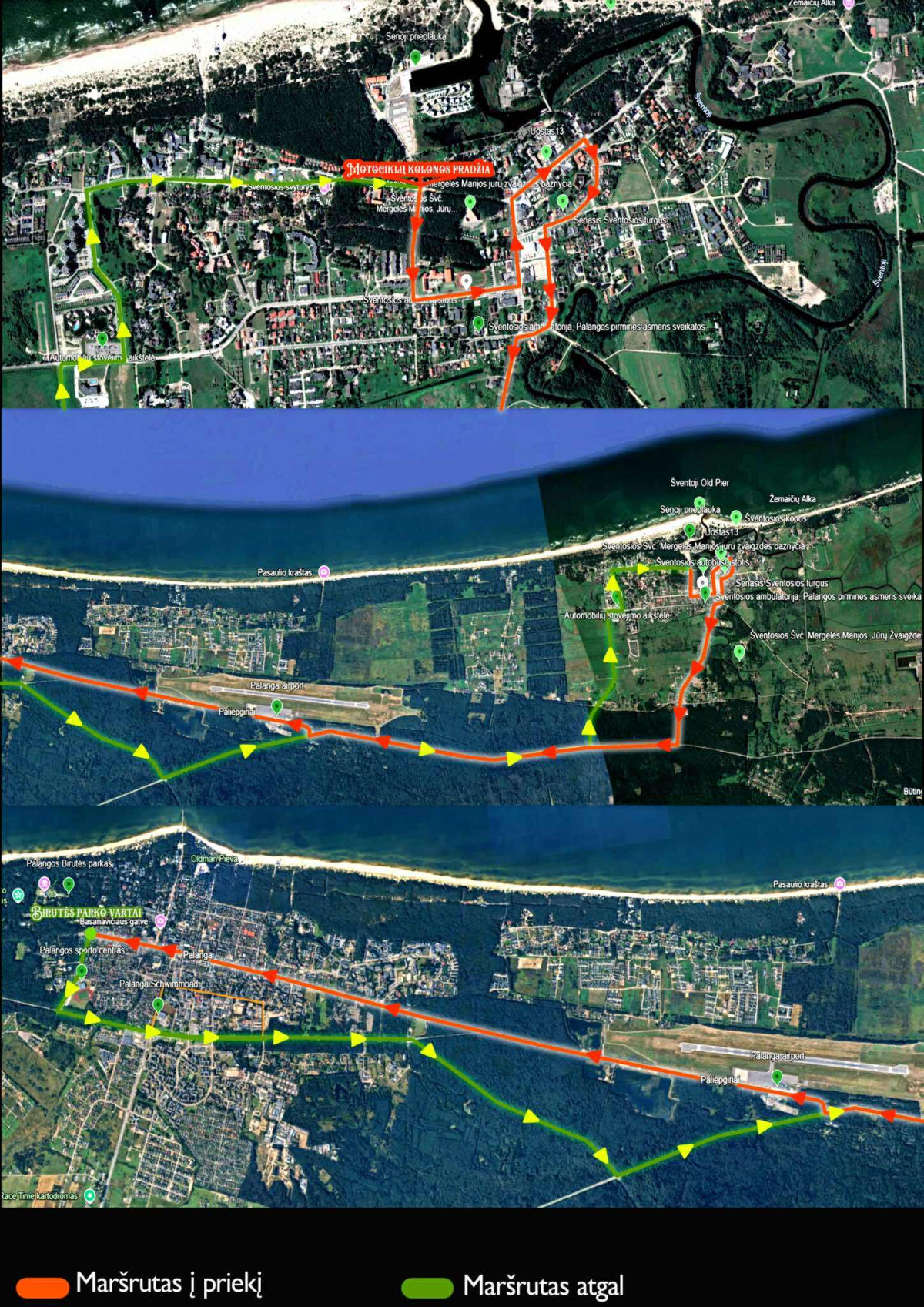 Festivalio BEACH BIKE FEST metu šeštadienį vyks motociklų paradas