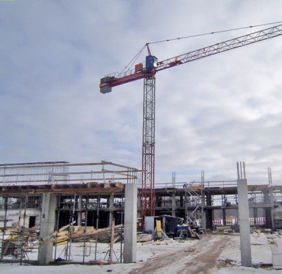 Palangoje ryškėja statomo universalaus sporto komplekso kontūrai
