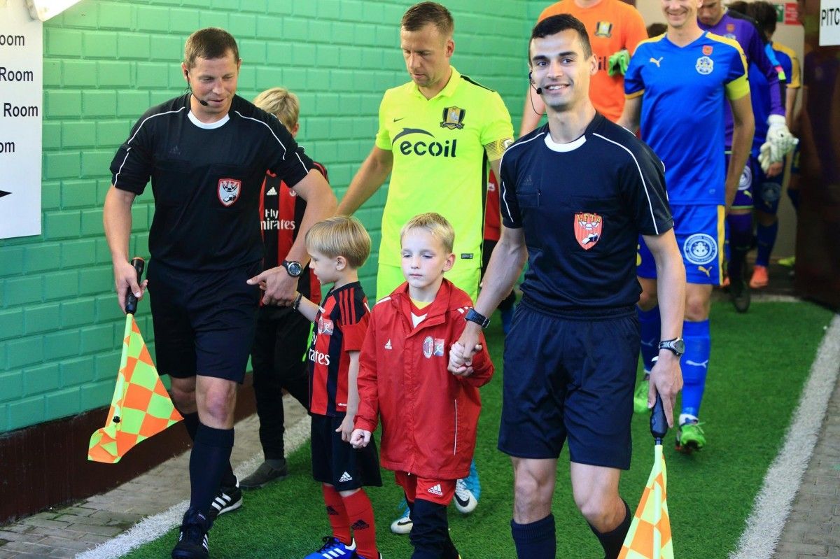 Gevork Arakelian, futbolo teisėjas iš Palangos, sulaukė FIFA įvertinimo