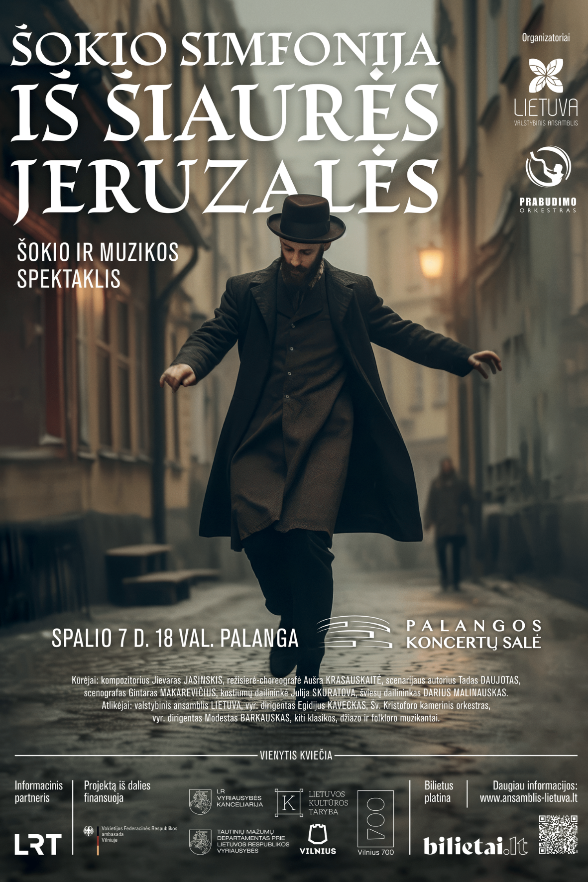 Muzikos ir šokio spektaklis „Šokio simfonija iš Šiaurės Jeruzalės”