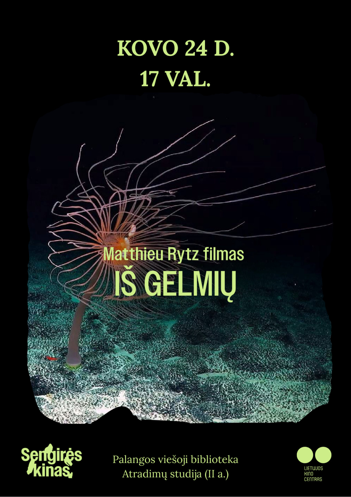 Sengirės kinas Palangos viešojoje bibliotekoje: IŠ GELMIŲ