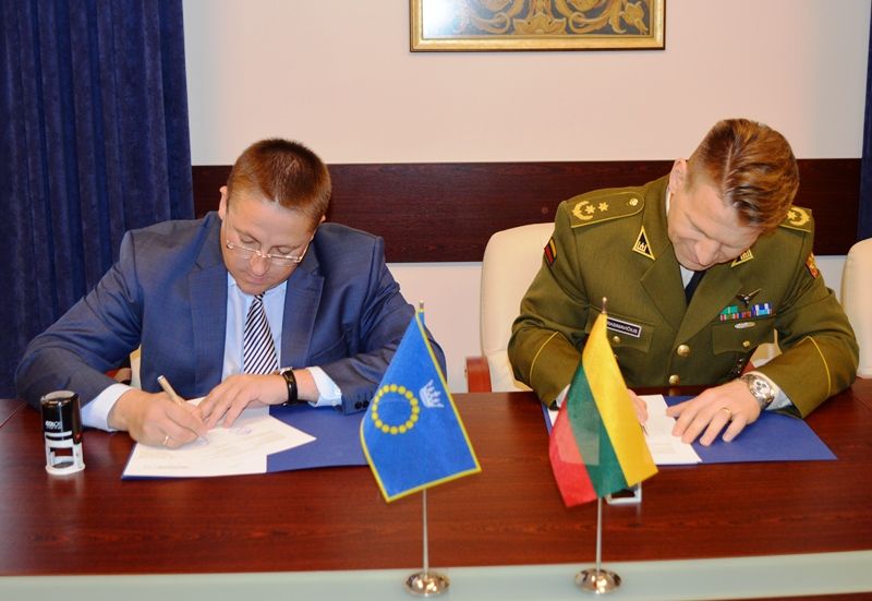 Palanga pasirašė sutartį su LK Krašto apsaugos Savanorių pajėgų Žemaičių apygardos 3-iąja rinktine