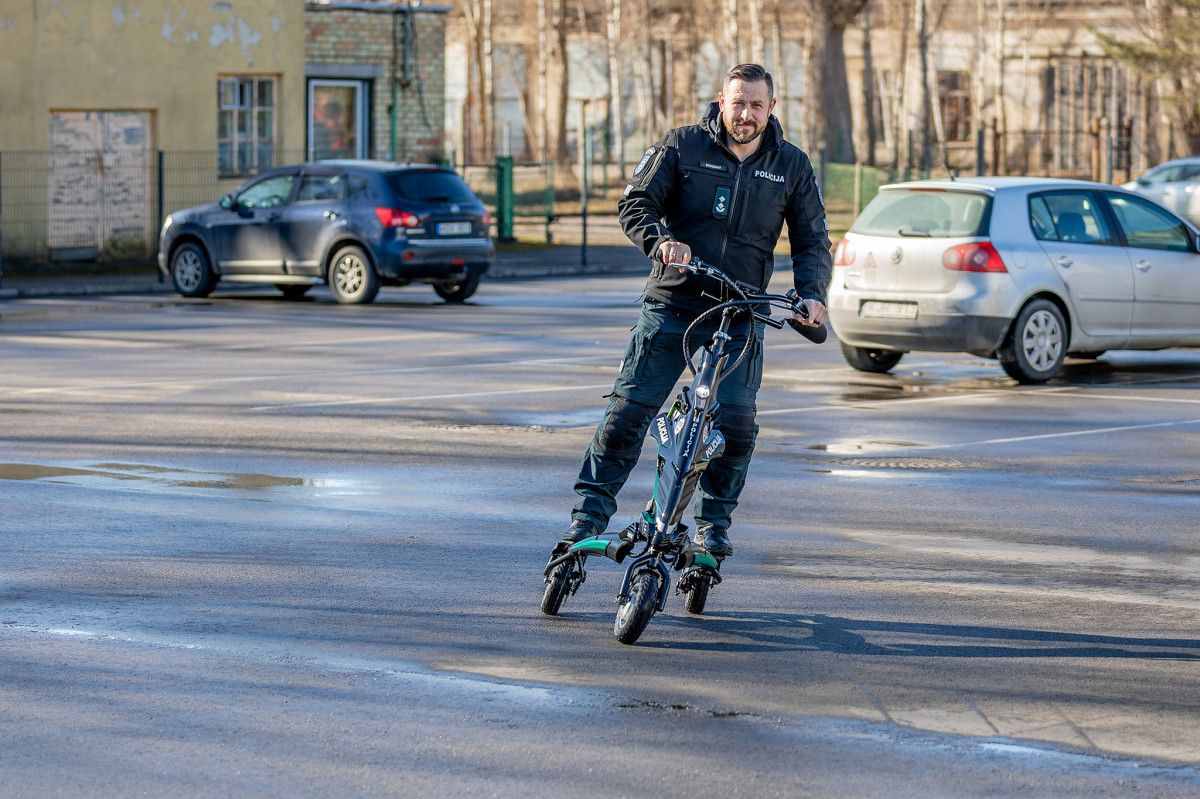 Algirdas Budginas yra Palangos policijos komisariato viršininkas