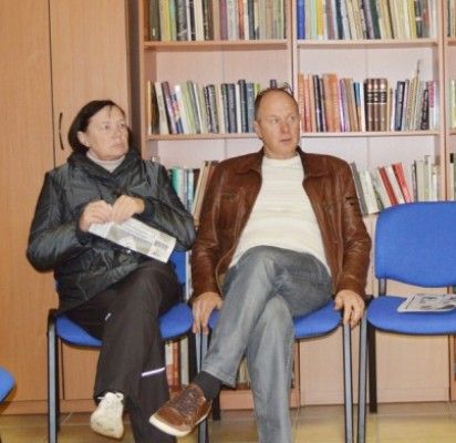 I. Švanienė ir  R. Juška pasidalijo mintimis apie Palangos sportinį gyvenimą.
