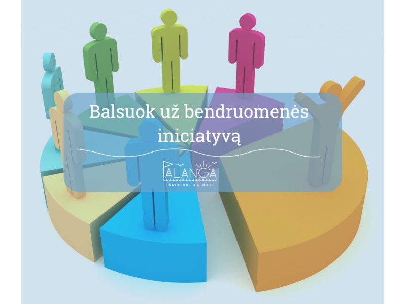 Gyventojai dar turi laiko balsuoti už labiausiai patinkančią bendruomenių iniciatyvą