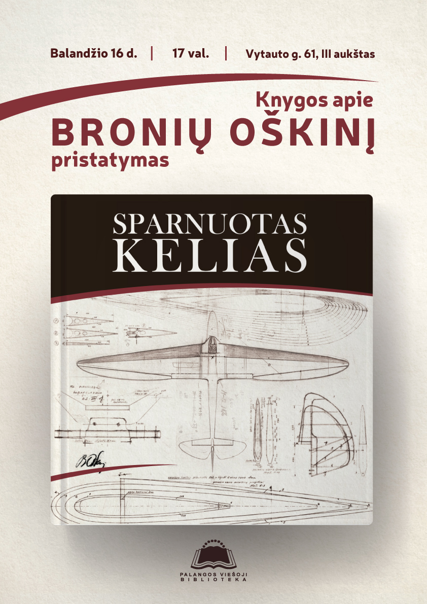 Knygos „Sparnuotas kelias“ pristatymas Palangoje