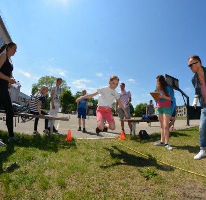Palangos senojoje gimnazijoje – paskutinė šiais mokslo metais sporto šventė