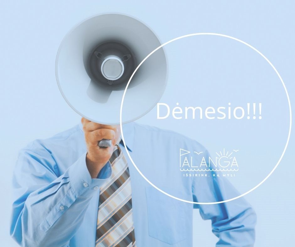 Informacija Palangos miesto savivaldybės gyventojams dėl prašymų materialinio nepritekliaus mažinimo programos socialinei kortelei ir sutikimų maisto donacijai gauti
