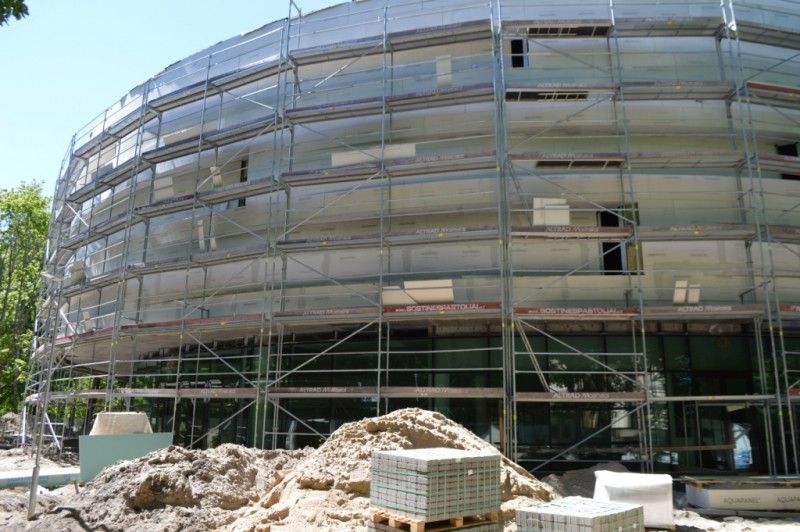 Kylančioje Palangos koncertų salėje prasidės apdailos darbai