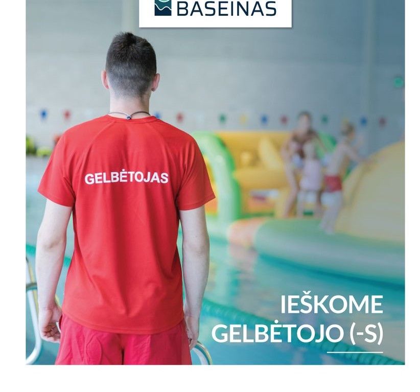 BĮ „Palangos investicijų valdymas“ ieško Palangos baseino gelbėtojų