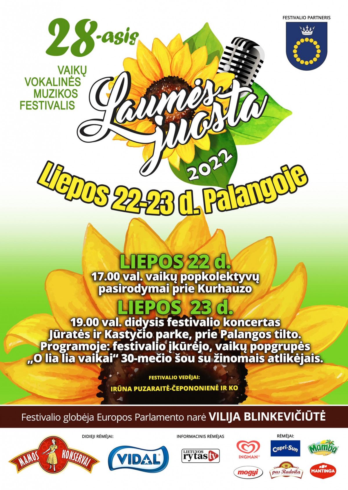 Palangoje skambės mažųjų dainos – prasideda vaikų vokalinės muzikos festivalis „Laumės juosta“