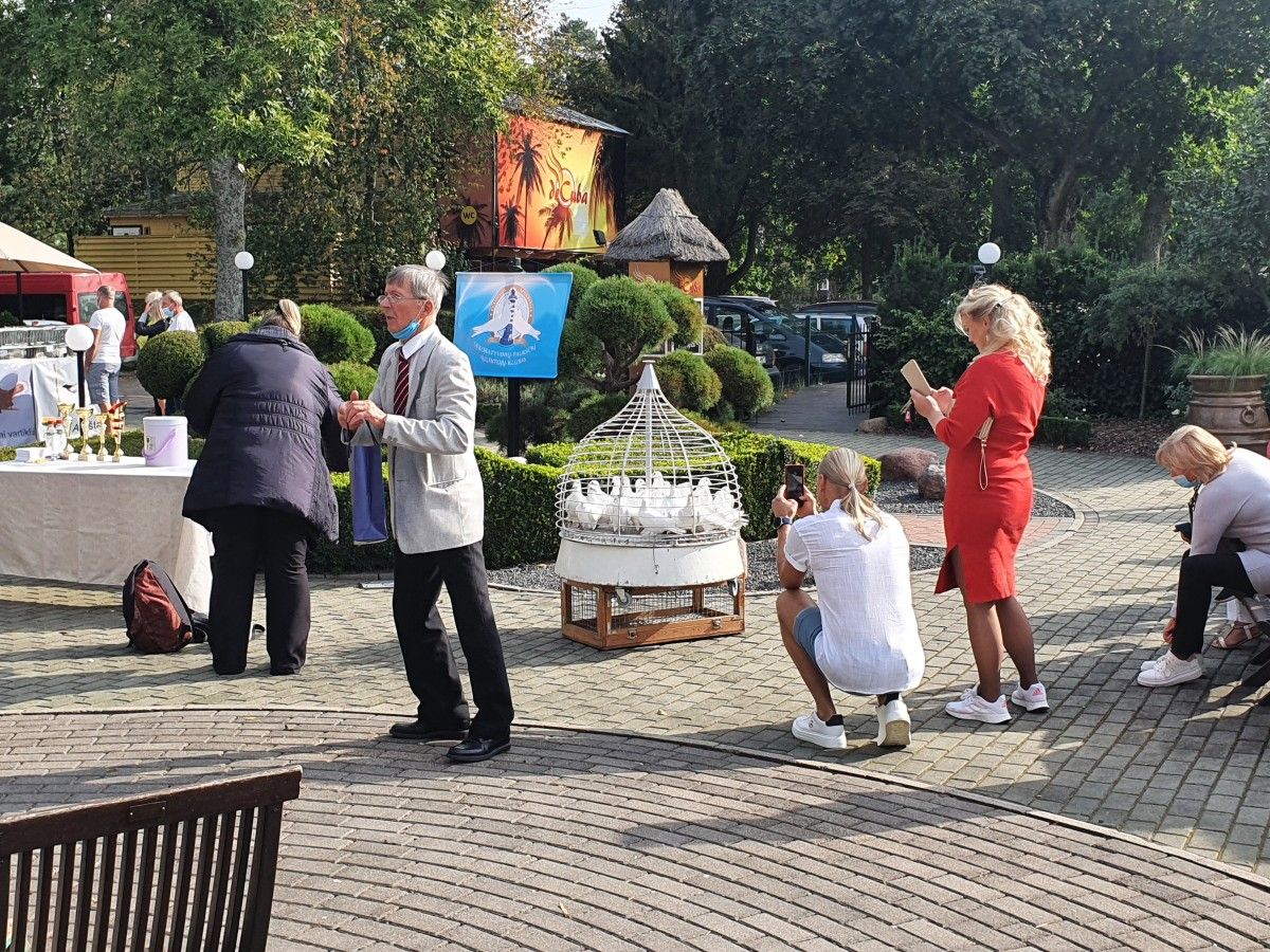 Tarptautinė dekoratyvinių balandžių paroda „Jaunajai Lietuvai 30“ Palangoje (FOTOGALERIJA)