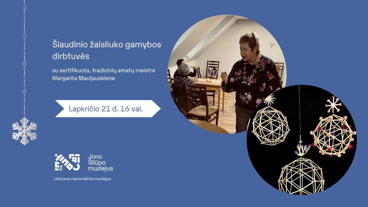 Palangos burmistro Jono Šliūpo muziejus kviečia į šiaudinio žaisliuko gamybos dirbtuves