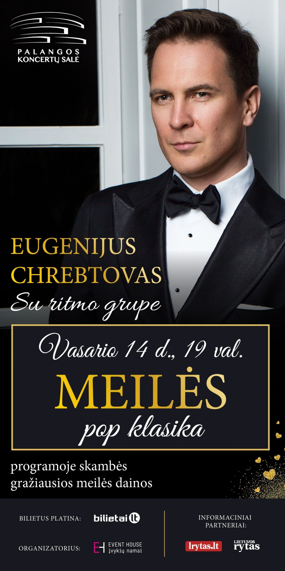 Atlikėjas Eugenijus Chrebtovas - Milane tarp išrinktųjų