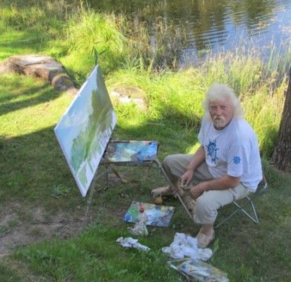 Dailininkas R. Paulikas: „Pasigavo jūros paukštė...“