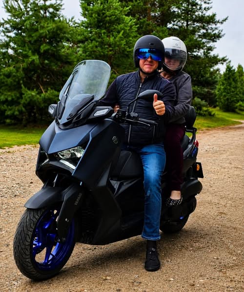 Palangos mero mama 73-iąjį gimtadienį pažymėjo pirmuoju pasivažinėjimu motociklu