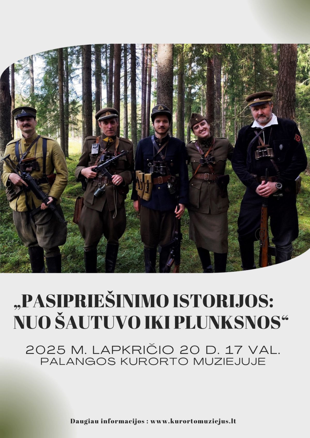 „Pasipriešinimo istorijos: nuo šautuvo iki plunksnos“