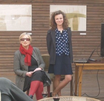 Projektą „Ramybės uostas“ pristatė G. Kabašinskienė (sėdi).