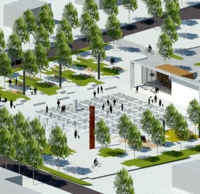 Šventosios centrinė aikštė po rekonstrukcijos įgis naują, originalų veidą