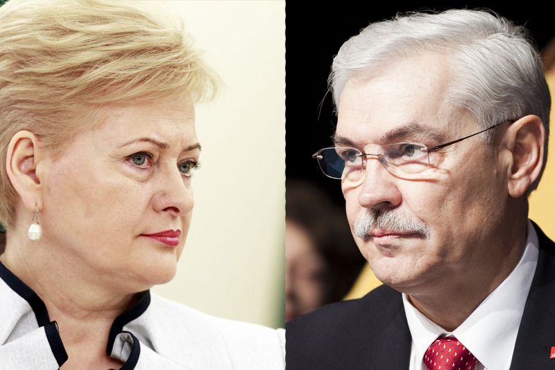 Palanga Dalią Grybauskaitę prezidente perrinko pirmajame ture