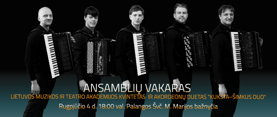 Palangoje vyks Tarptautinis akordeono festivalis