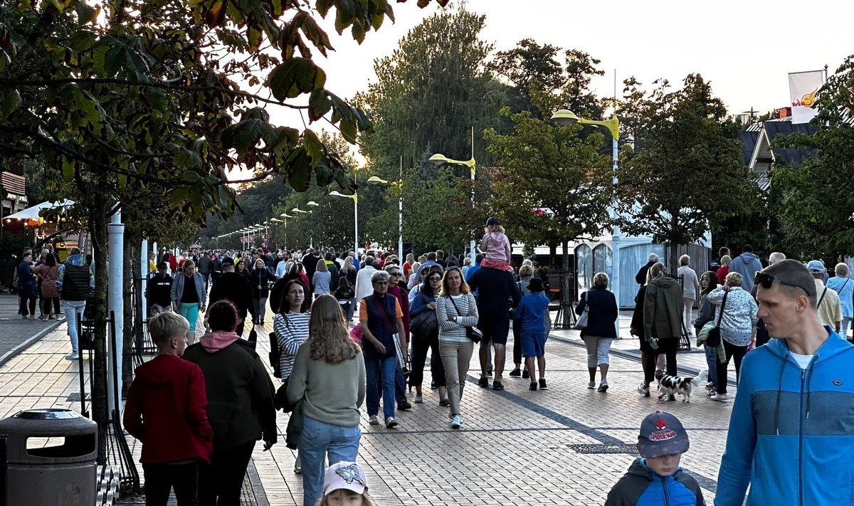 Palanga rudens metu. FOTO: SKAITYTOJO NUOTR.